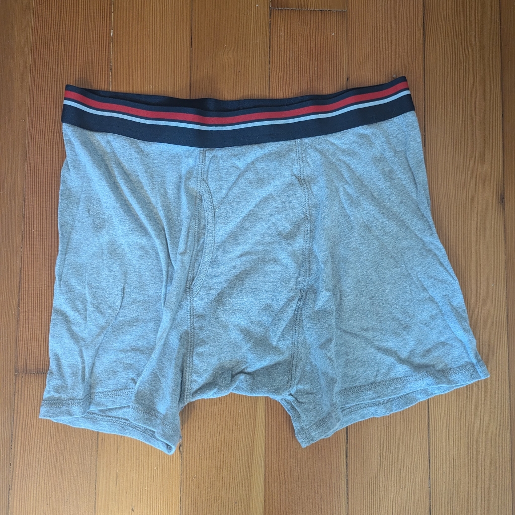 Amazon Essentials L Boxer Brief Grey